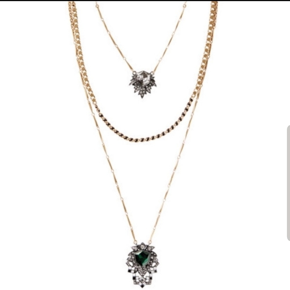Chloe + Isabel Three Row Convertible Necklace